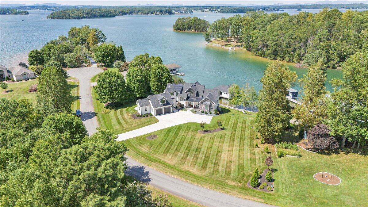 176 Three Point Isle Drive Penhook, VA 24137 - Photo 87 of 89 Aerial View