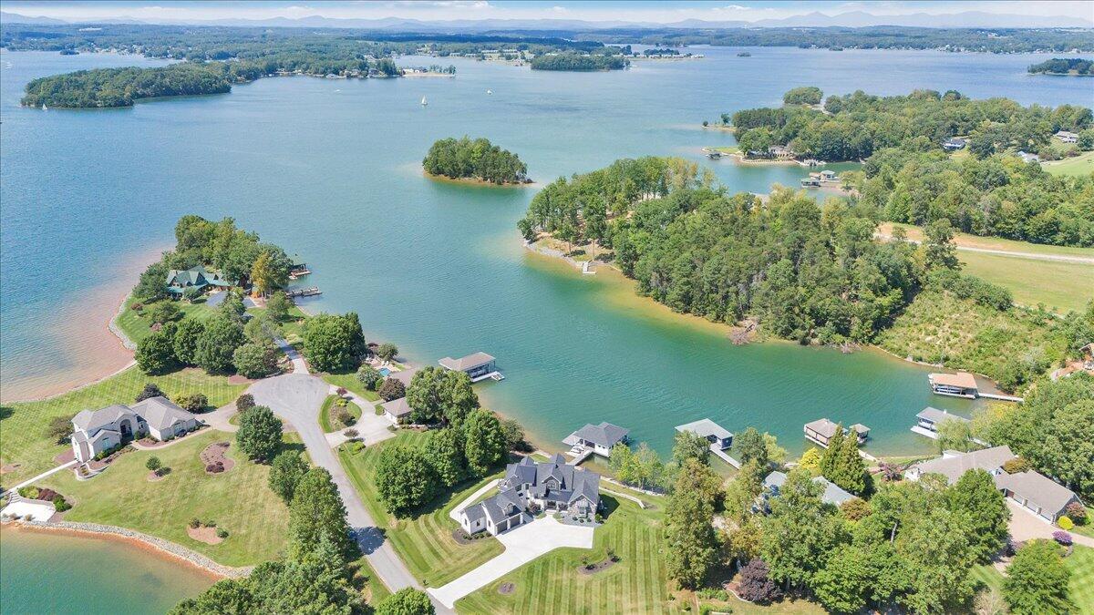 176 Three Point Isle Drive Penhook, VA 24137 - Photo 88 of 89 Aerial View