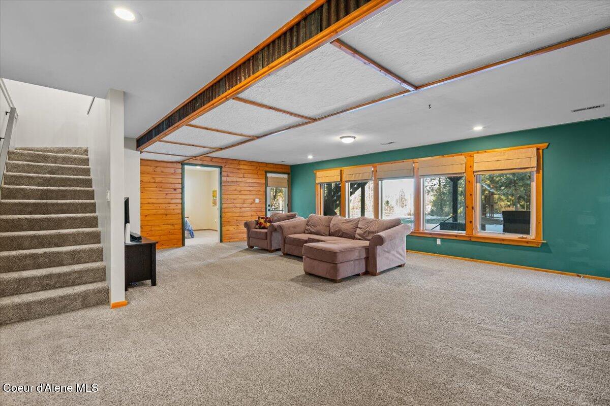 2447 East Garwood Road Hayden, ID 83835 - Photo 31 of 56 Basement Family Room
