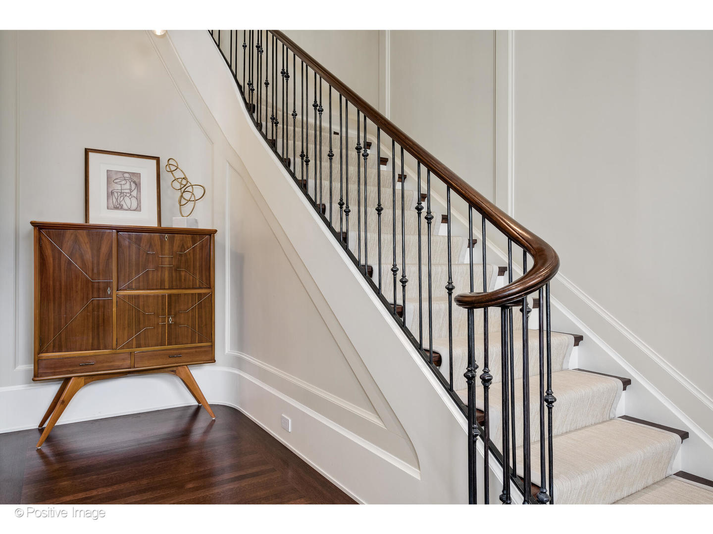 1853 North Burling Street Chicago, IL 60614 - Photo 4 of 86 a view of entryway with wooden floor