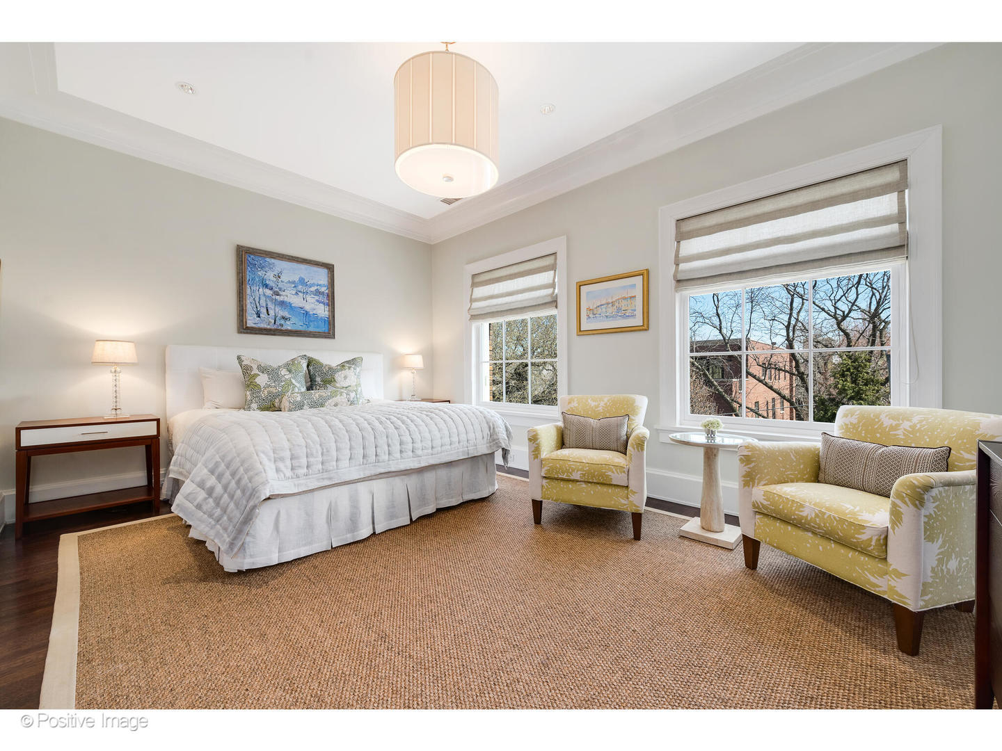 1853 North Burling Street Chicago, IL 60614 - Photo 61 of 86 a bedroom with bed and a large window