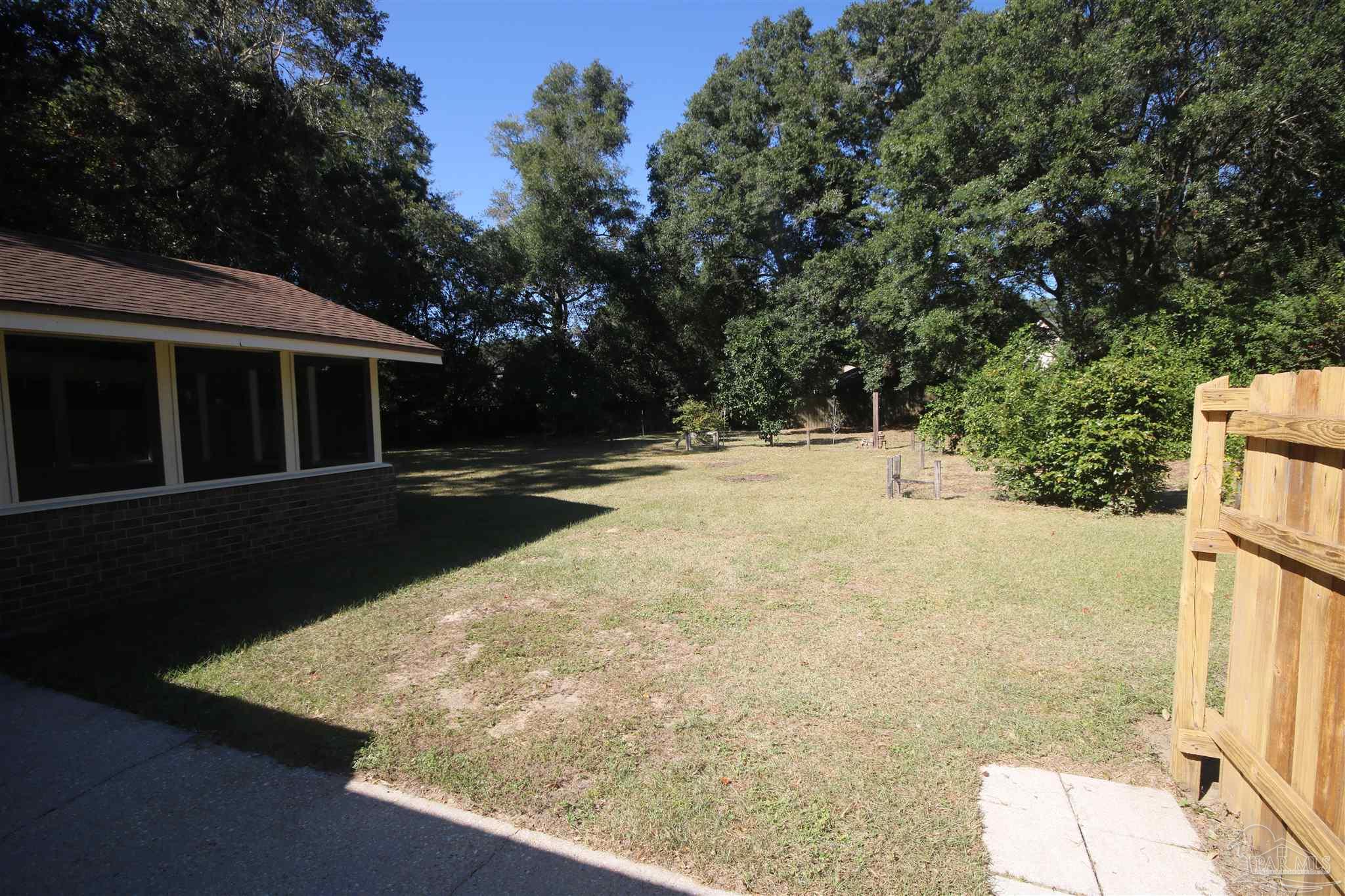 5464 Rowe Trail Pace, FL 32571 - Photo 46 of 50 to the back property line is 114'. So much privacy