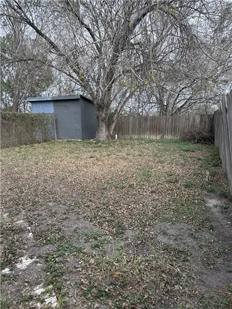 a house view with a space