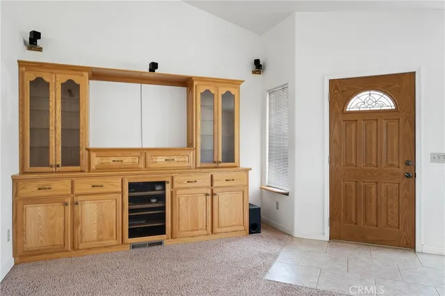 a view of a bathroom with sink and window