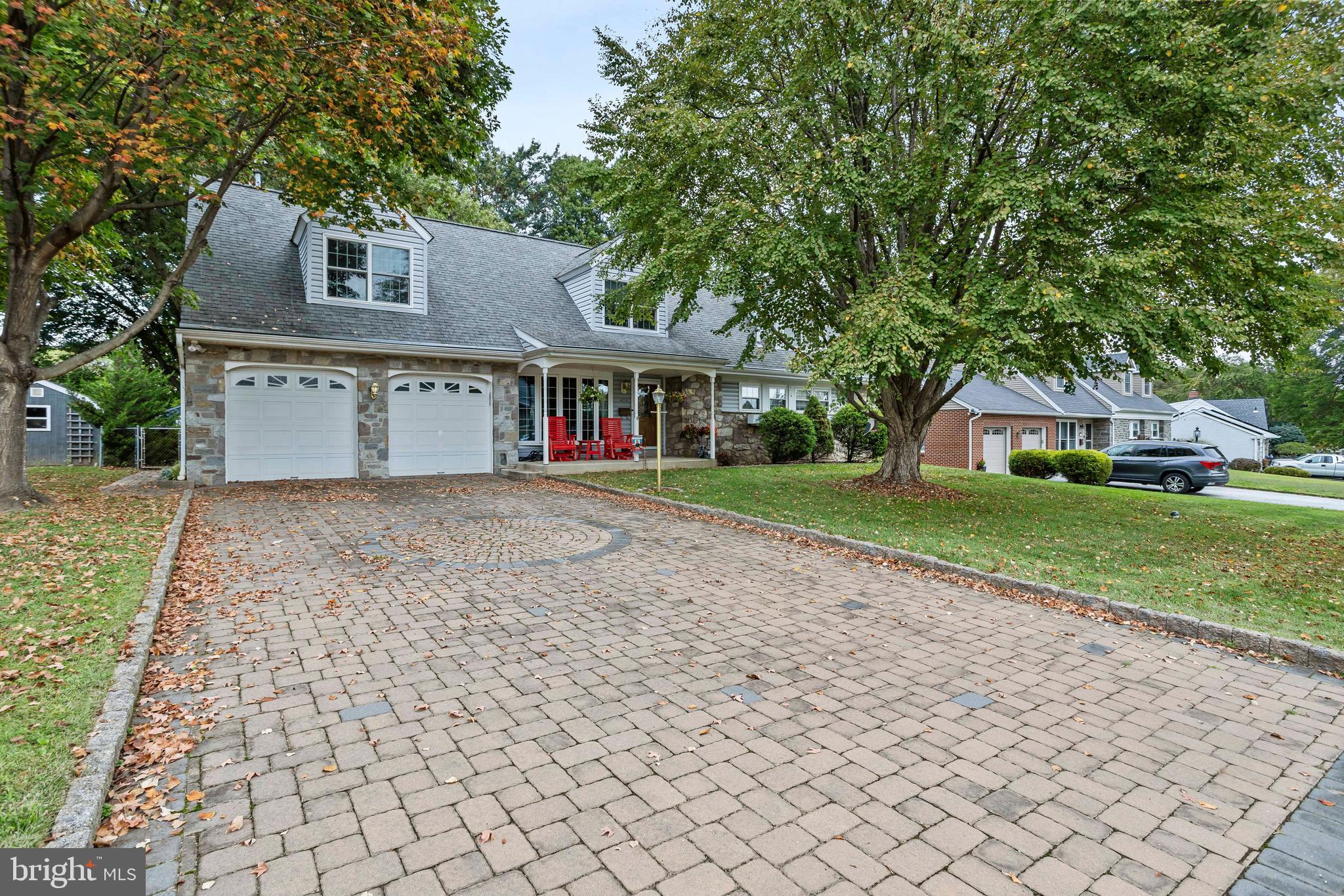 404 Langford Road Broomall, PA 19008 - Photo 3 of 40 a front view of house with yard