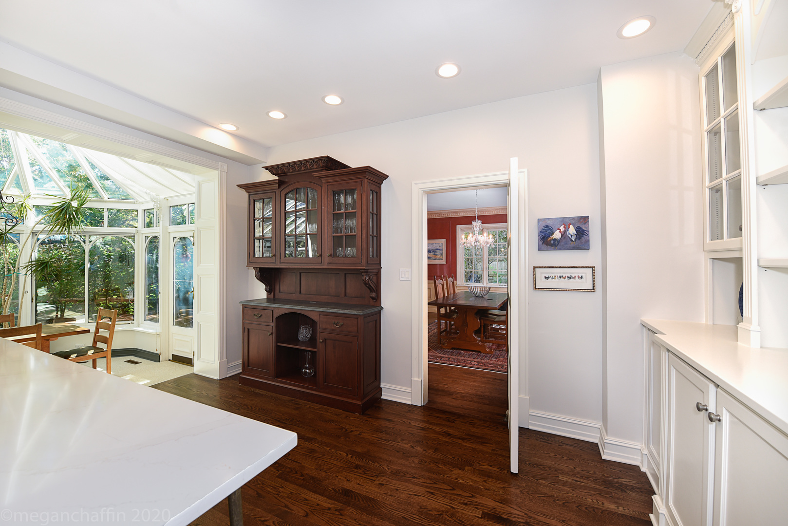825 Sheridan Road Glencoe, IL 60022 - Photo 10 of 40 a view of a kitchen with furniture and wooden floor