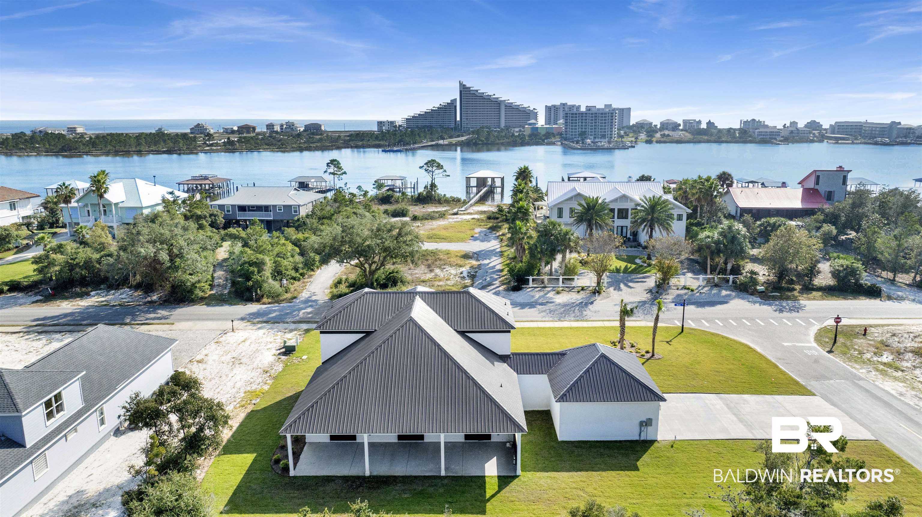 31545 River Road Orange Beach, AL 36561 - Photo 7 of 59 Aerial view with a water view