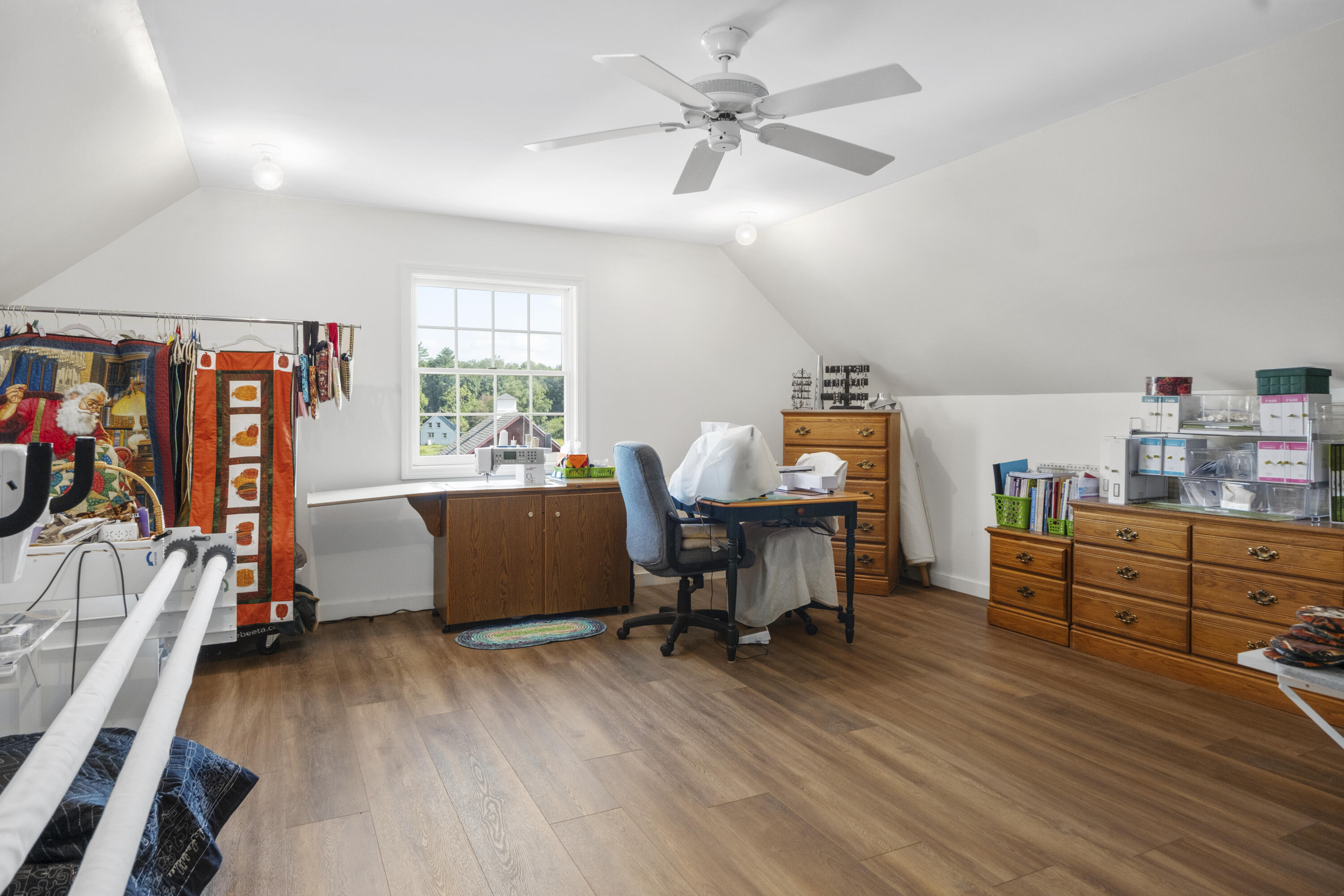 1828 Alna Road Alna, ME 04535 - Photo 43 of 101 3rd floor craft room