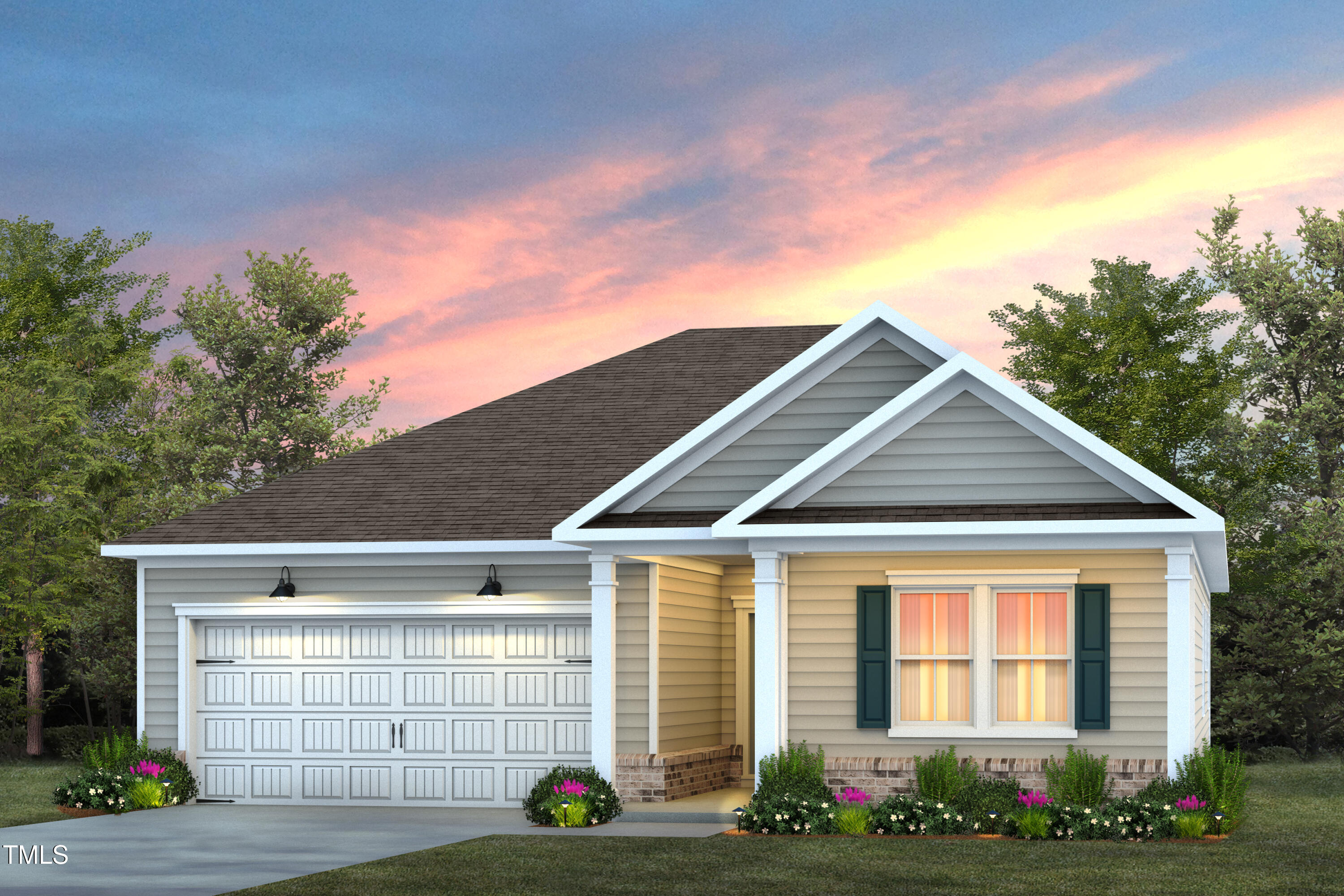 345 Brookside Drive Raleigh, NC 27603 - Photo 1 of 10 a front view of a house with a yard