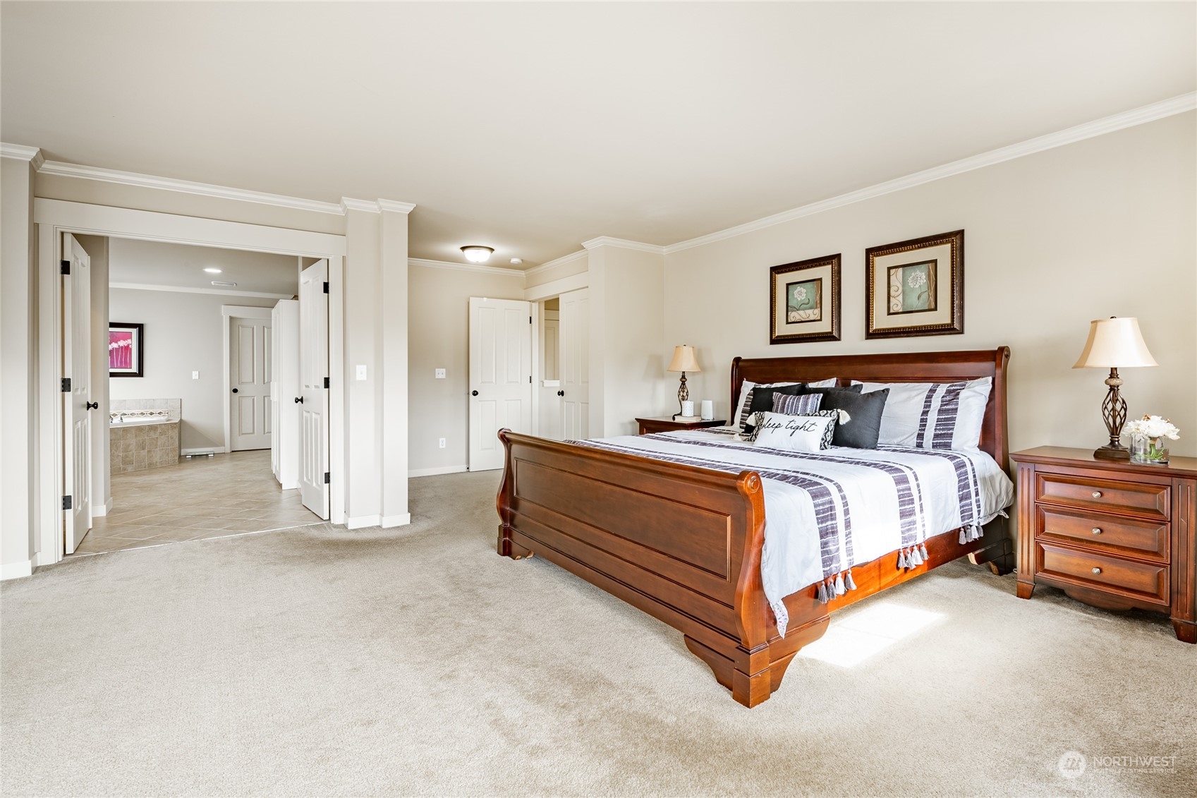 22831 36th Drive Southeast Bothell, WA 98021 - Photo 21 of 40 a spacious bedroom with a bed and closet