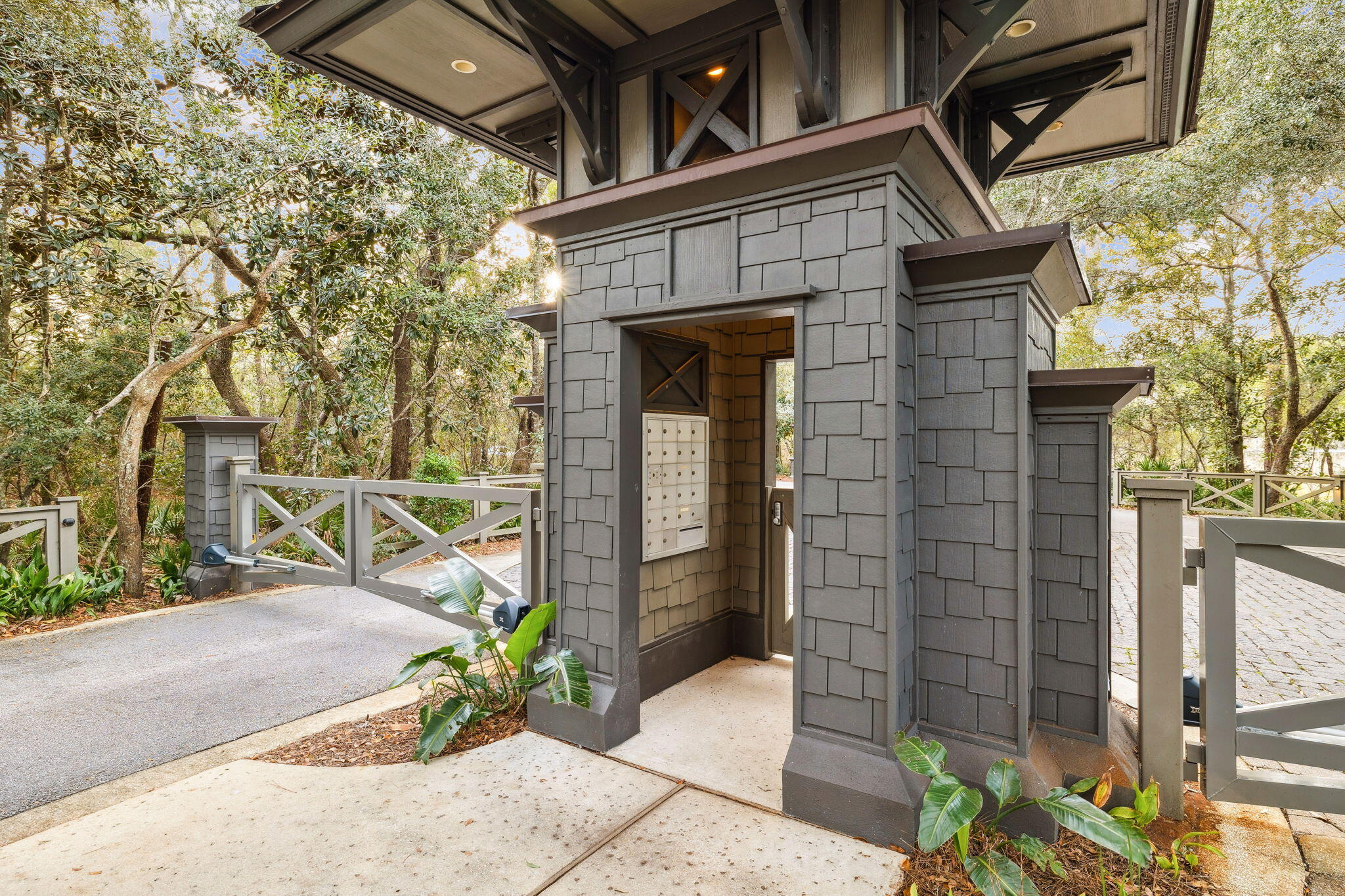 Lot 22 Nicole Frst Drive Santa Rosa Beach, FL 32459 - Photo 15 of 22 a front view of a house with a garden