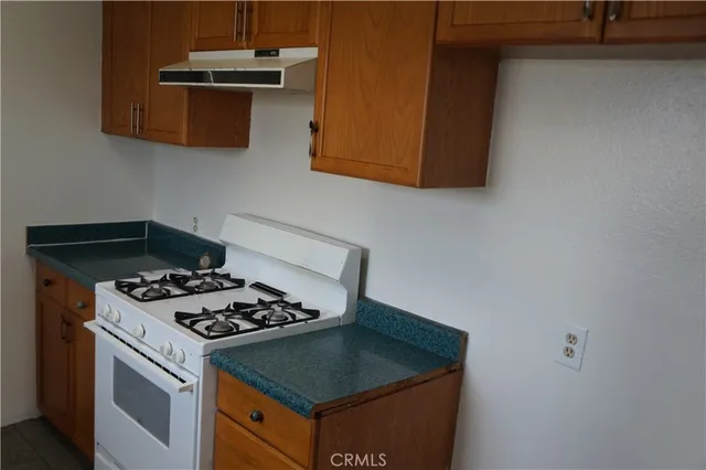 a view of a room that has a window