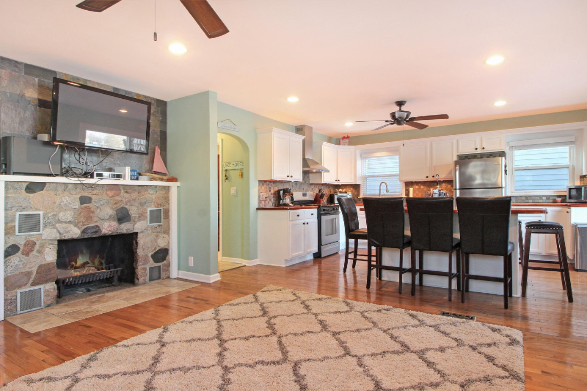 31524 Maple Island Road Dowagiac, MI 49047 - Photo 17 of 39 Fireplace