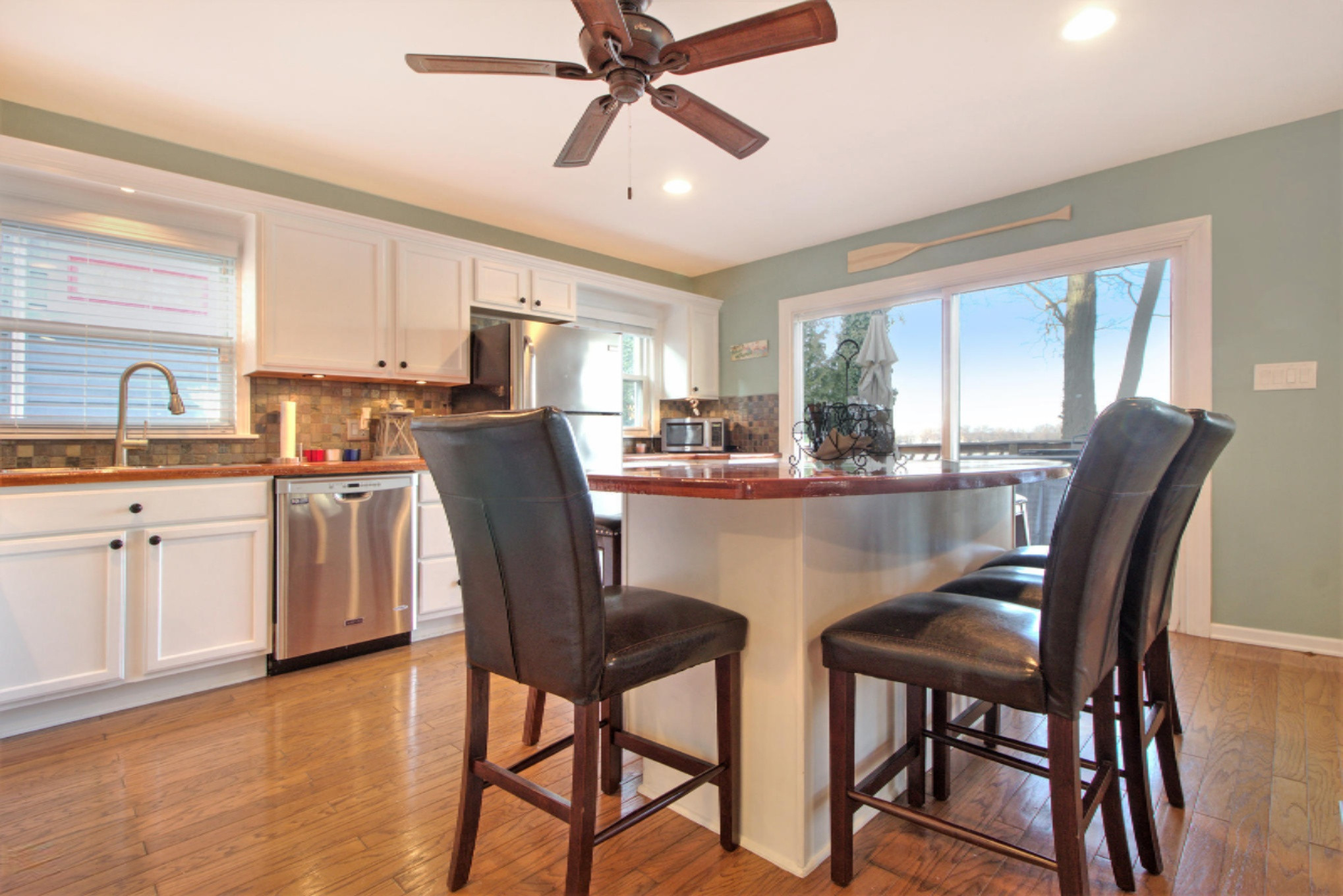 31524 Maple Island Road Dowagiac, MI 49047 - Photo 10 of 39 Kitchen Facing Deck