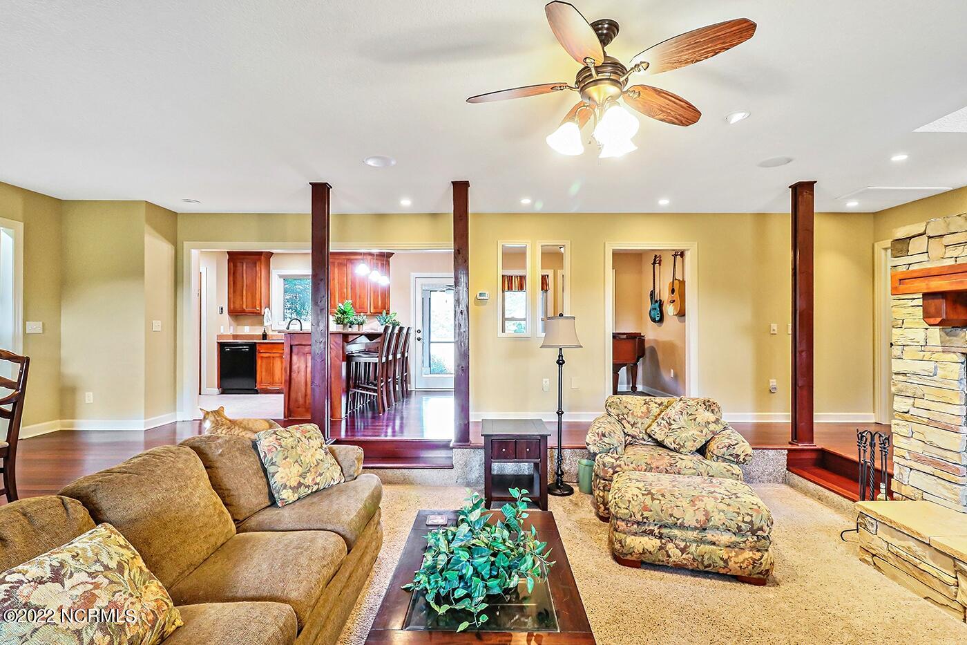 1079 Tulls Creek Road Moyock, NC 27958 - Photo 18 of 59 View to the Eat in Kitchen.