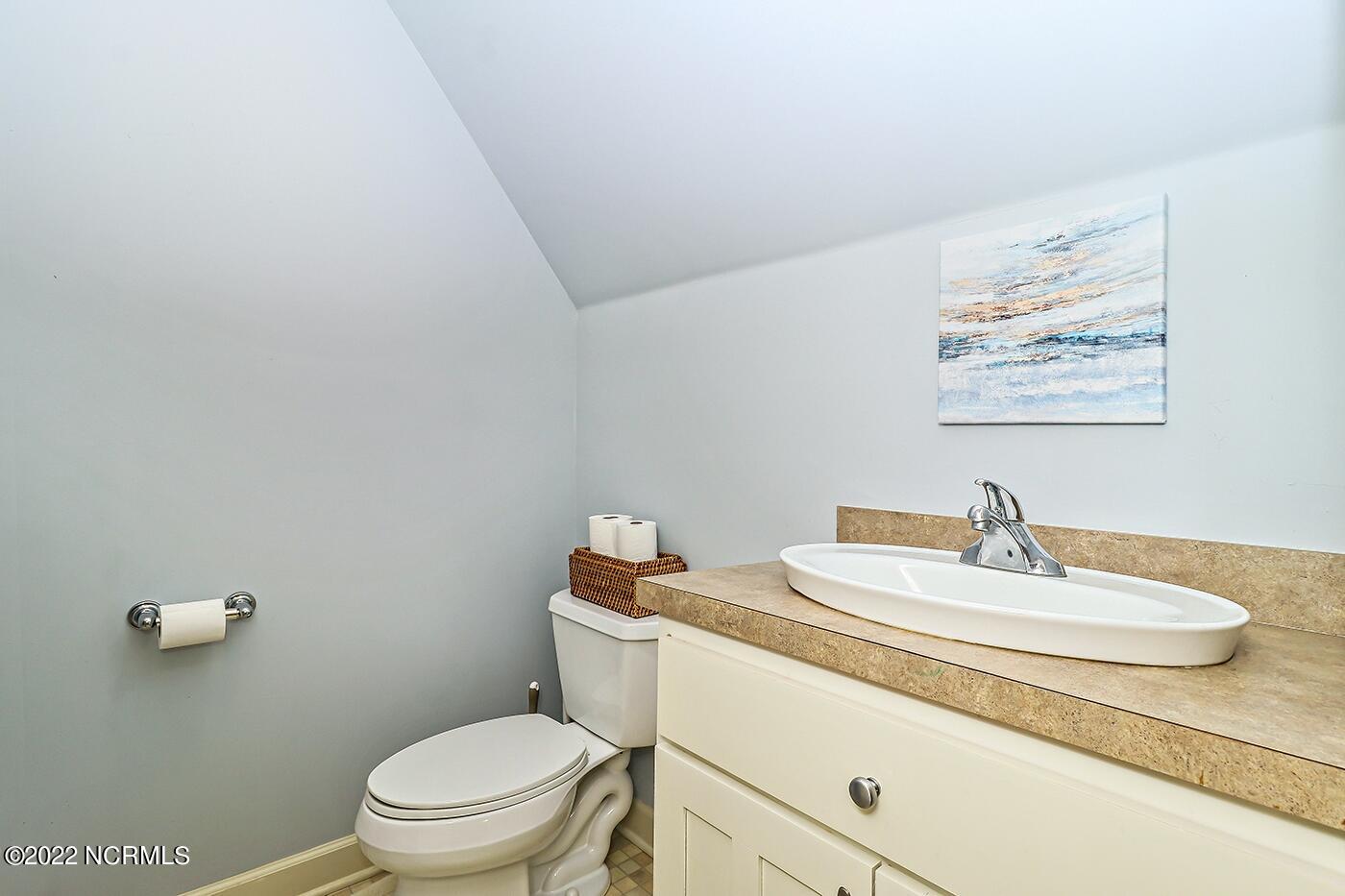 1079 Tulls Creek Road Moyock, NC 27958 - Photo 49 of 59 Half Bath located on the 2nd floor.