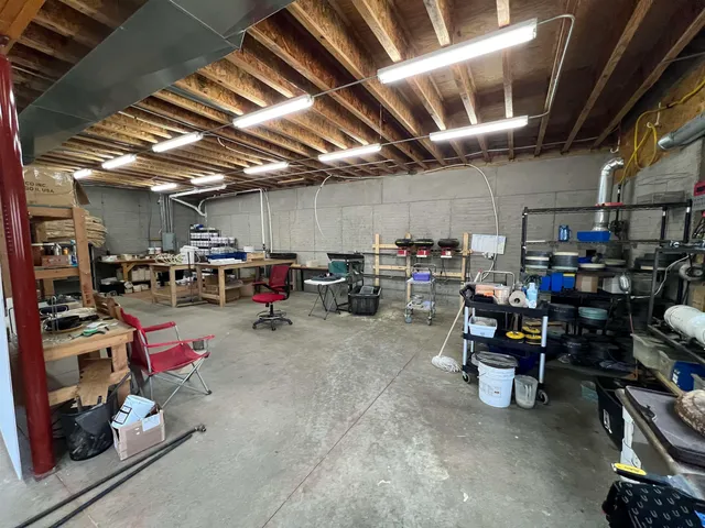 a sign on the side of a building