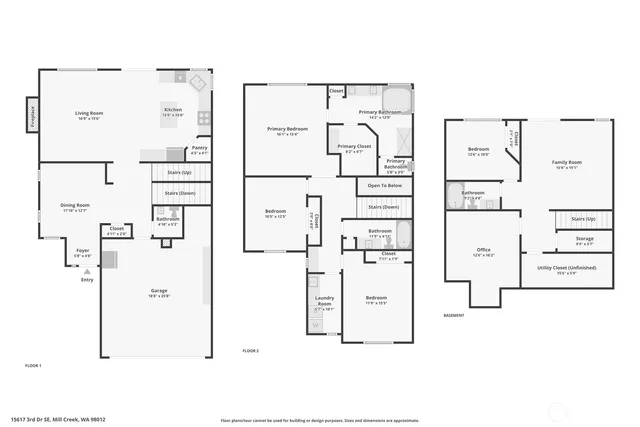 $1,350,000 | 15617 3rd Drive Southeast, Mill Creek, WA 98012