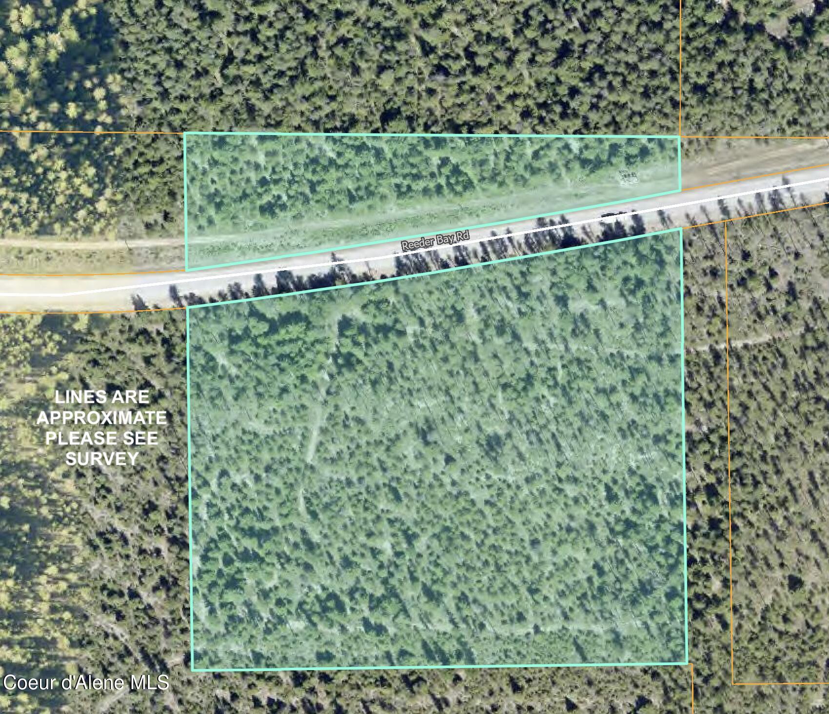 Lot 1 Reeder Bay Road Nordman, ID 83848 - Photo 23 of 26 LOT 1 CLOSE UP AERIAL