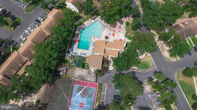 an aerial view of house with outdoor space