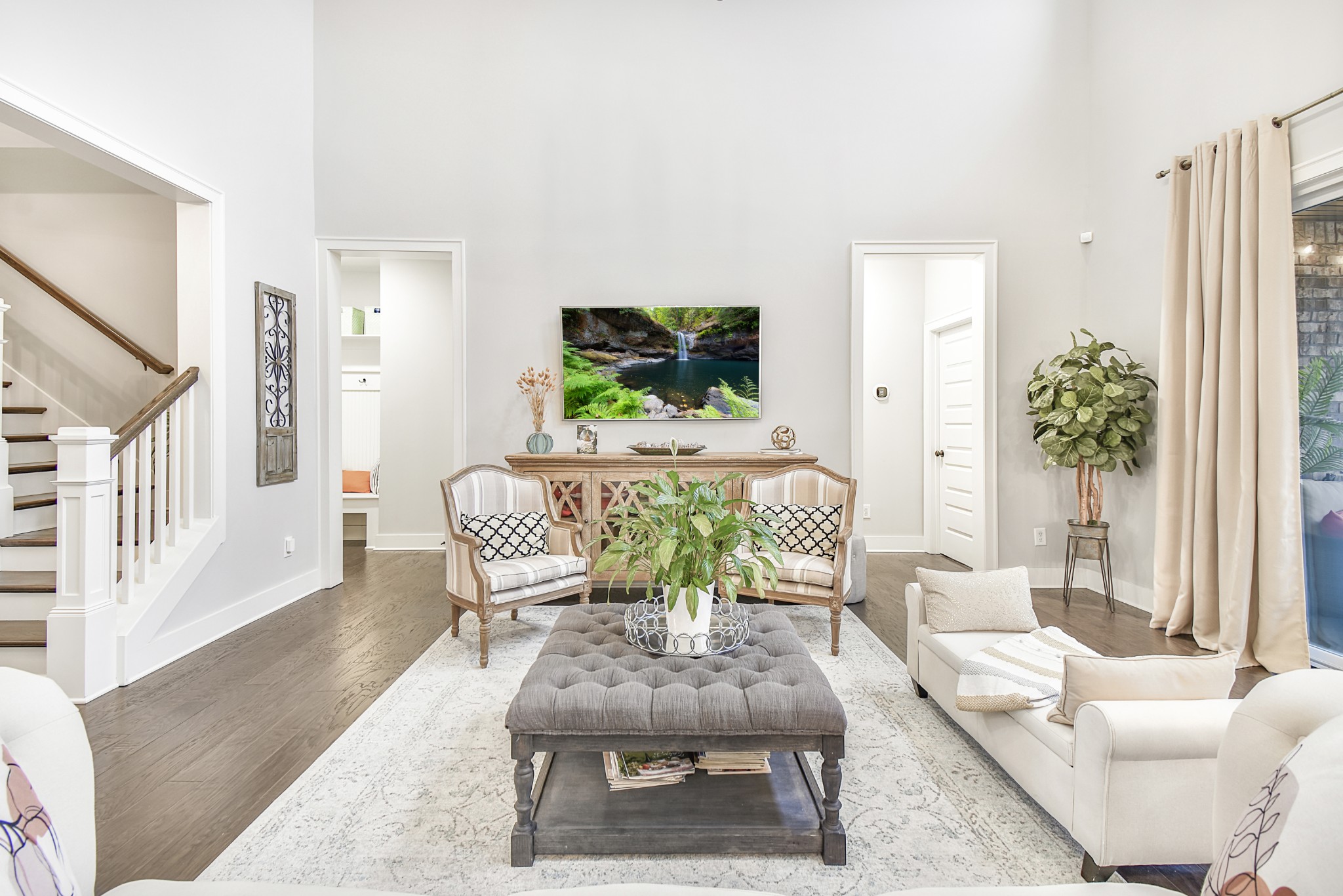243 Croft Way Mount Juliet, TN 37122 - Photo 11 of 48 a living room with furniture and a flat screen tv