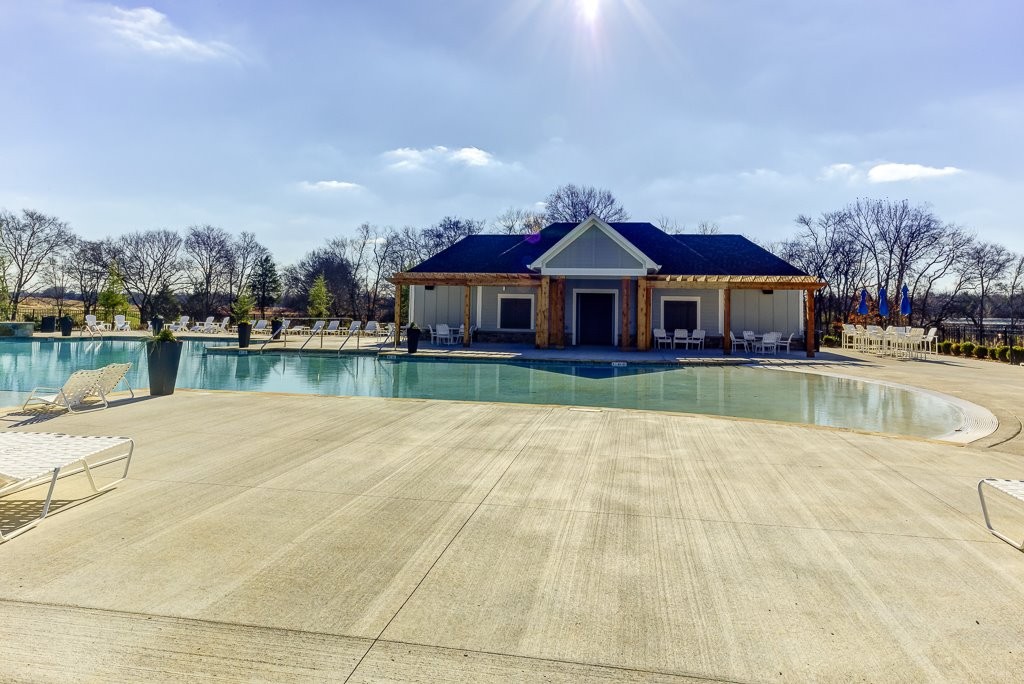 243 Croft Way Mount Juliet, TN 37122 - Photo 44 of 48 a view of a house with swimming pool and sitting area