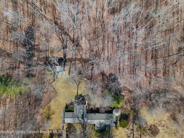 a view of a lake with mountains in the background