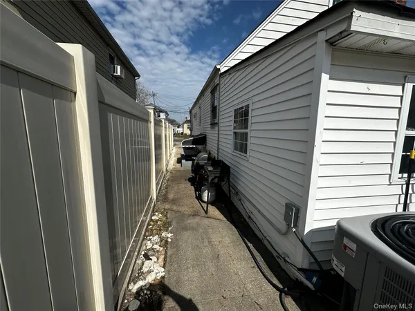 a view of a house with a door