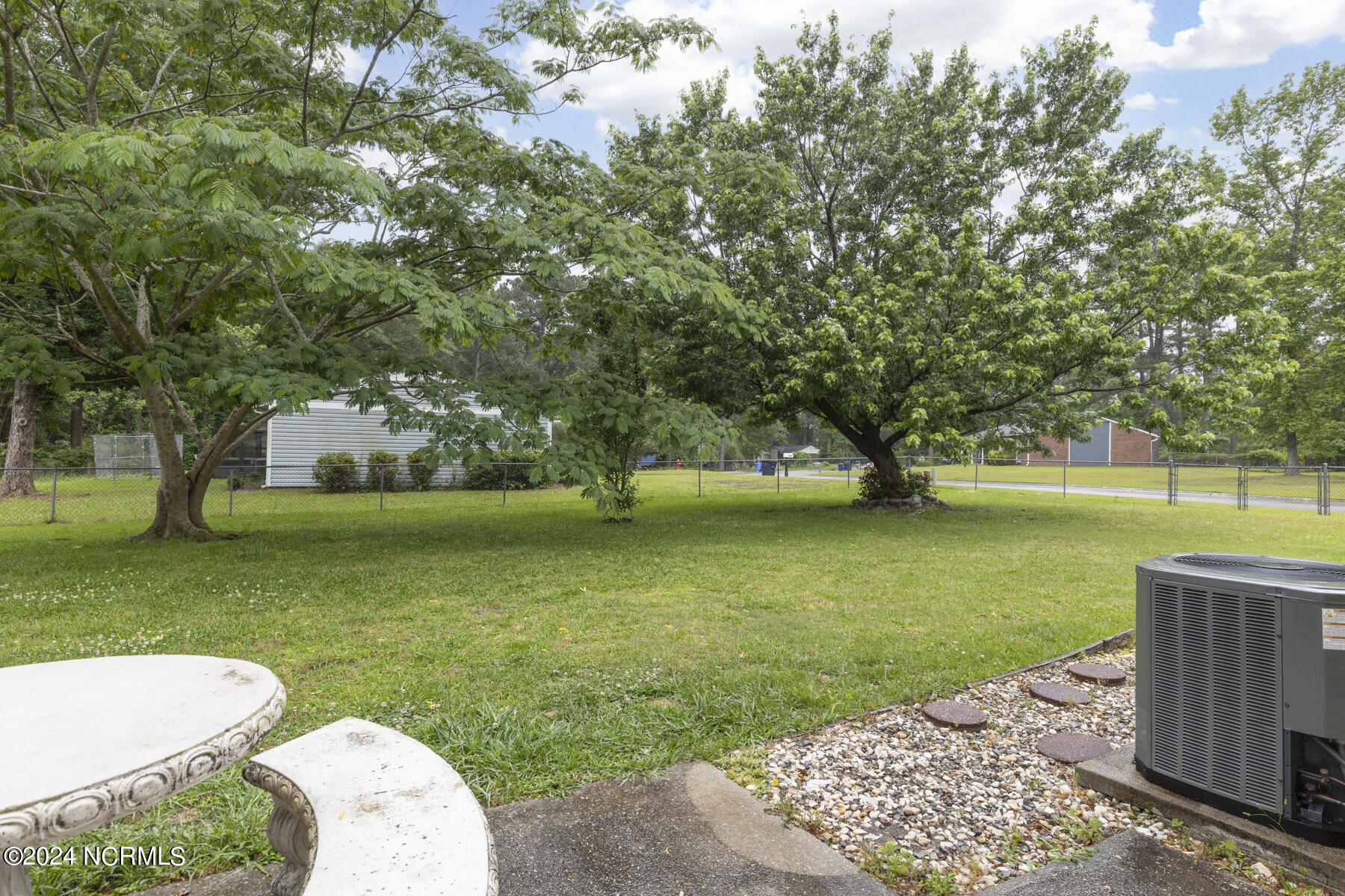 629 Shadowridge Road Jacksonville, NC 28546 - Photo 21 of 23 backyard