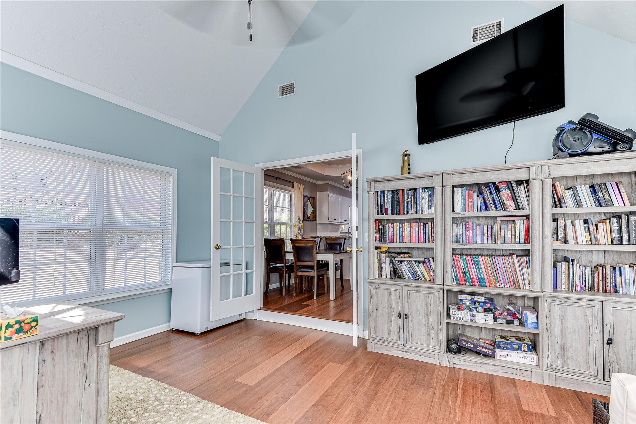 4480 Cape Cod Drive Evans, GA 30809 - Photo 52 of 55 Even the Sunroom features lovely wood flooring and plenty of light.