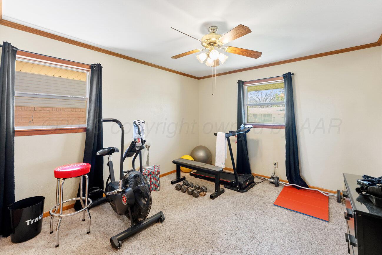 2820 Lloyd Drive Amarillo, TX 79110 - Photo 29 of 46 Bedroom - Exercise