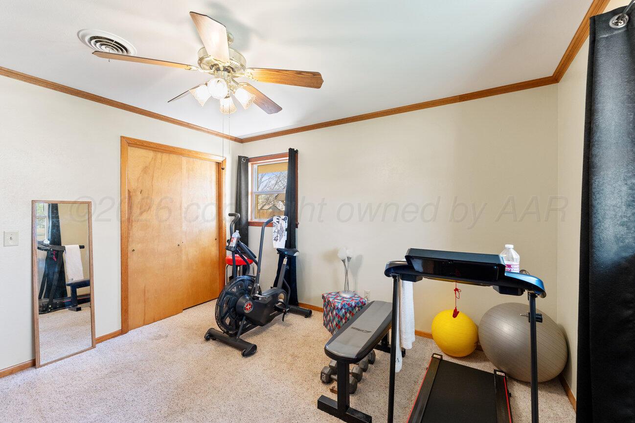 2820 Lloyd Drive Amarillo, TX 79110 - Photo 30 of 46 Bedroom - Exercise-2