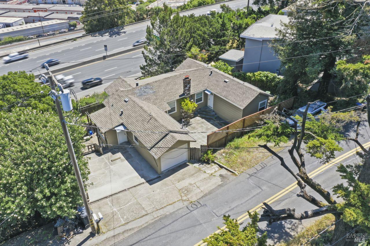 111 Altena Street San Rafael, CA 94901 - Photo 42 of 46 an aerial view of a house with outdoor space