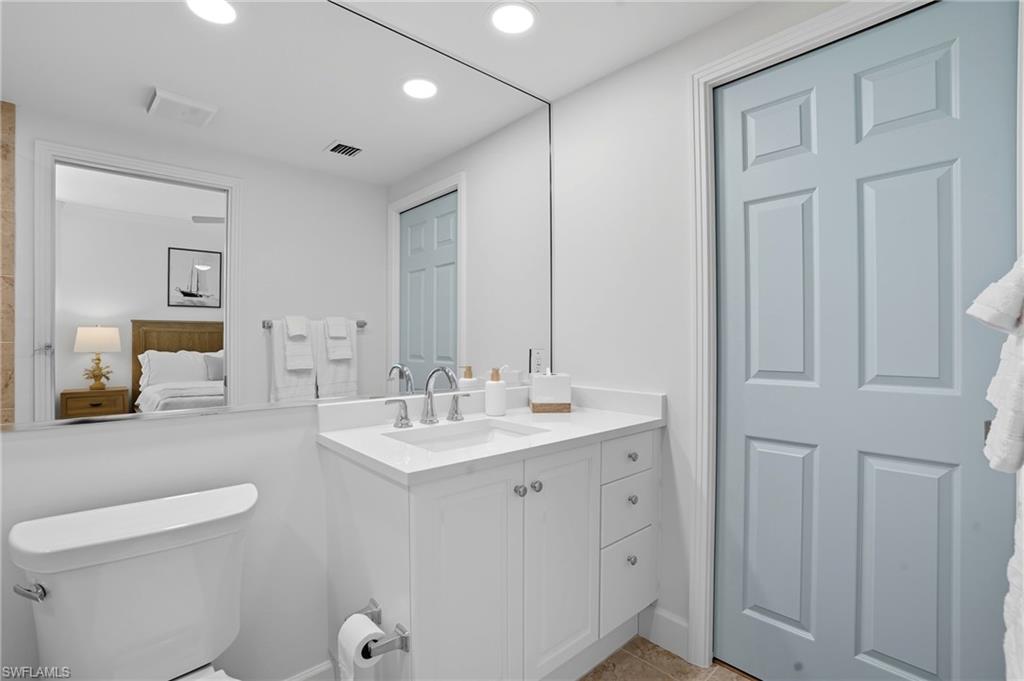 445 Dockside Drive, Unit B202 Naples, FL 34110 - Photo 32 of 50 Bathroom #3 Leads to the Walk-In Closet.