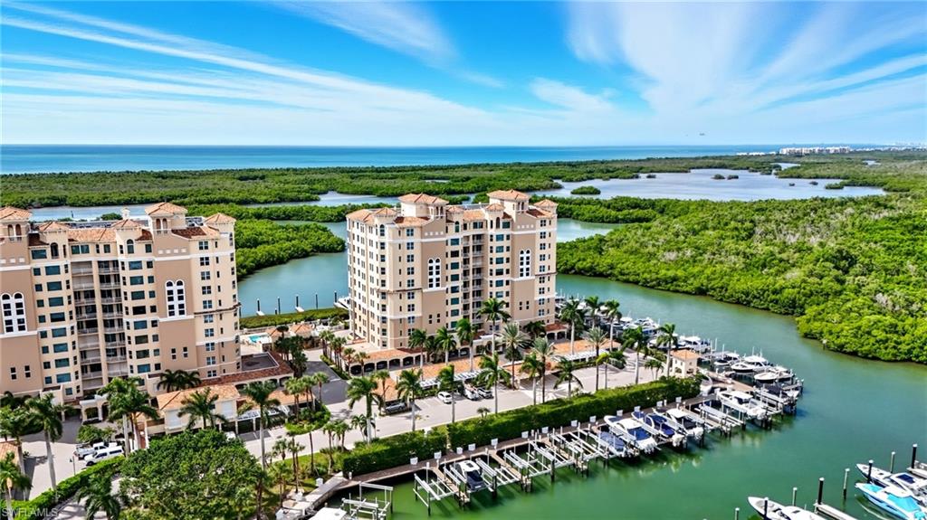 445 Dockside Drive, Unit B202 Naples, FL 34110 - Photo 9 of 50 West-facing for maximum views.