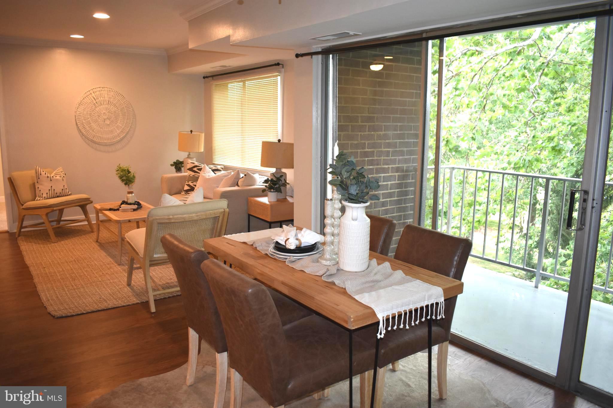 3850 Bel Pre Road, Unit 14 Silver Spring, MD 20906 - Photo 4 of 140 Living/Dining Room