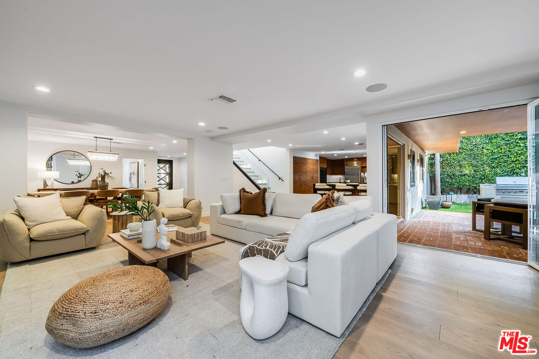 3201 Viola Place Marina del Rey, CA 90292 - Photo 15 of 72 a living room with furniture and a fireplace