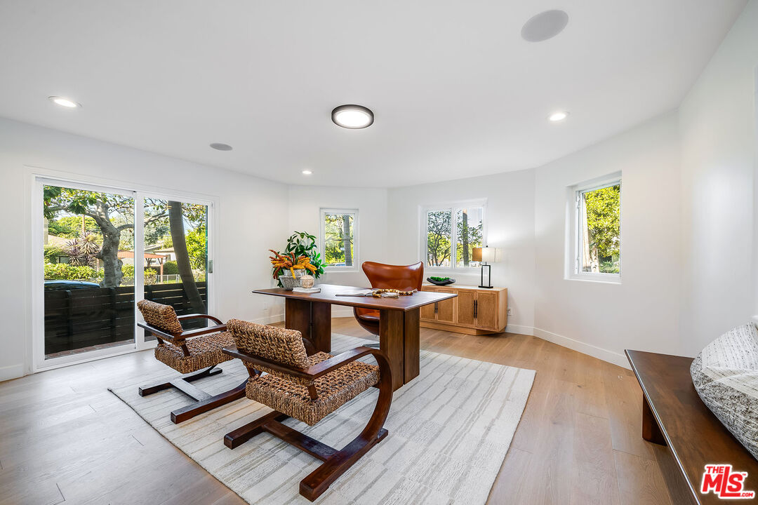 3201 Viola Place Marina del Rey, CA 90292 - Photo 30 of 72 a living room with furniture and a wooden floor