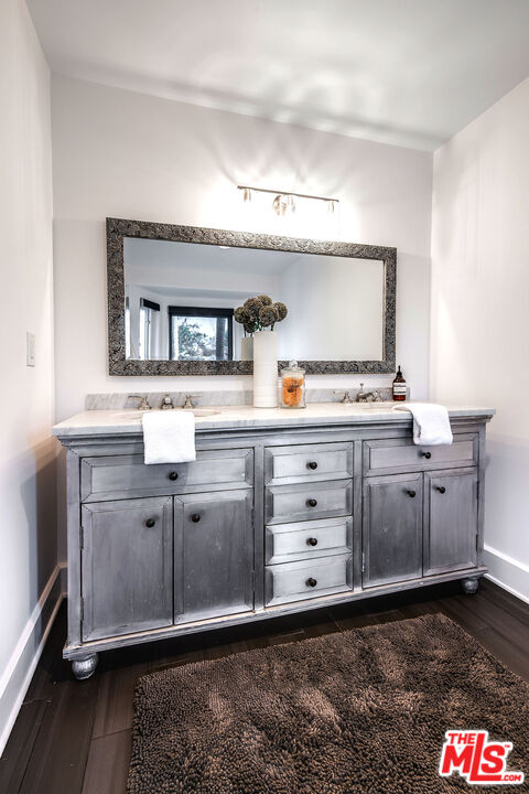 3201 Viola Place Marina del Rey, CA 90292 - Photo 52 of 72 a view of cabinets a bed and a dresser in a room