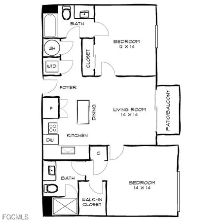 $1,907 | 22980 Vista Edera Circle, Unit 1411, Estero, FL 33928