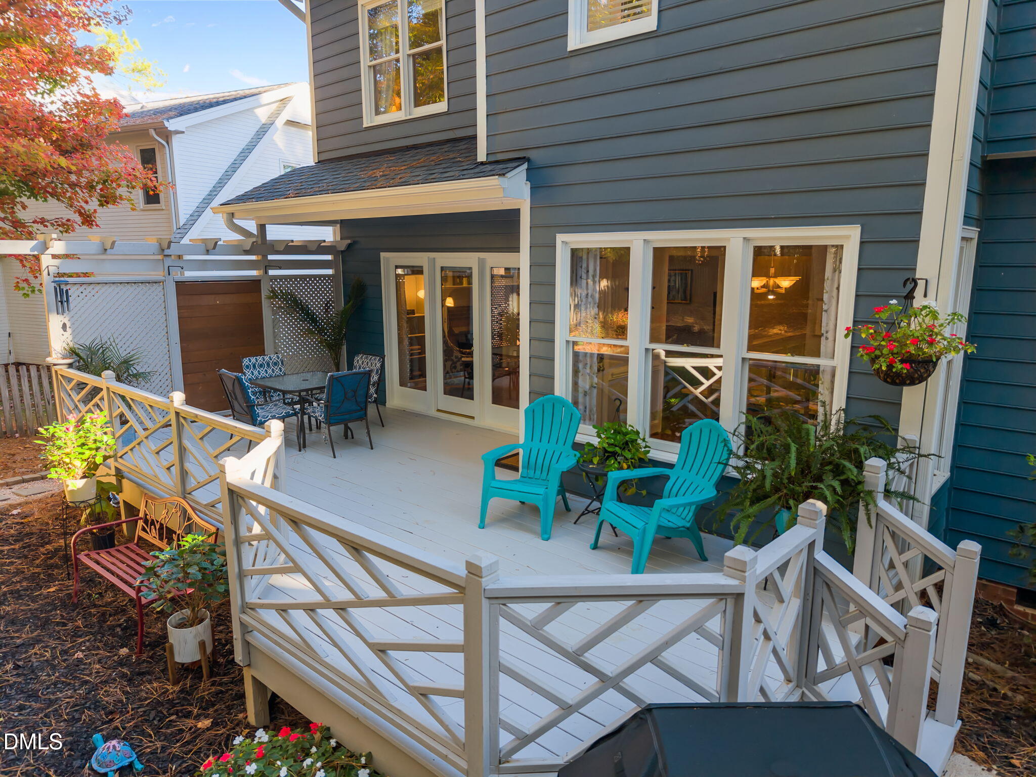 4304 Omni Place Raleigh, NC 27613 - Photo 45 of 58 a backyard of a house with seating space
