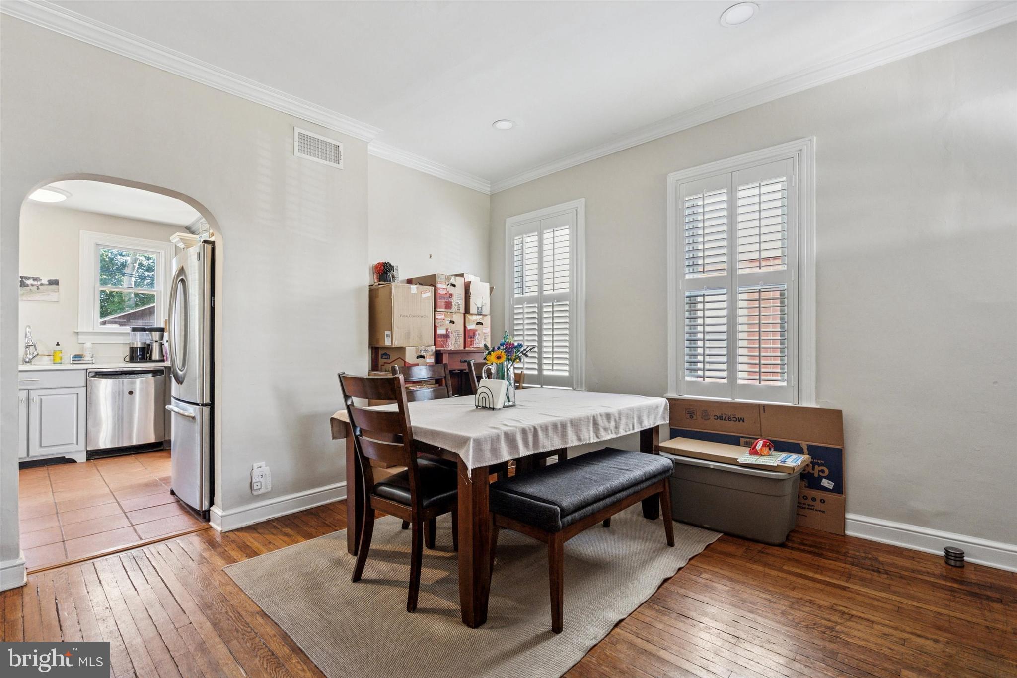 121 Conway Avenue Narberth, PA 19072 - Photo 3 of 27 a living room with furniture and a wooden floor
