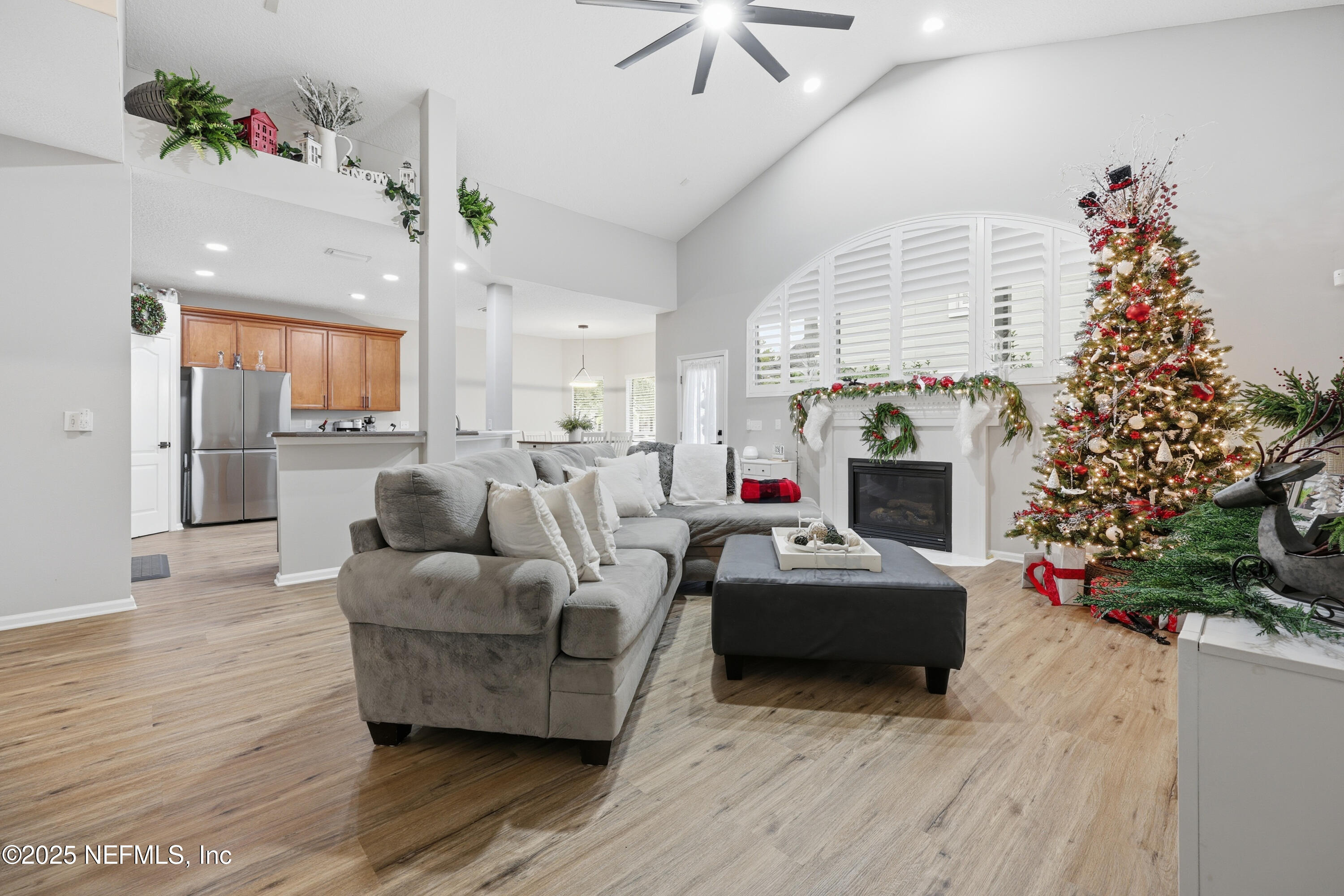 2301 Country Side Drive Fleming Island, FL 32003 - Photo 15 of 58 a living room with furniture and a fireplace