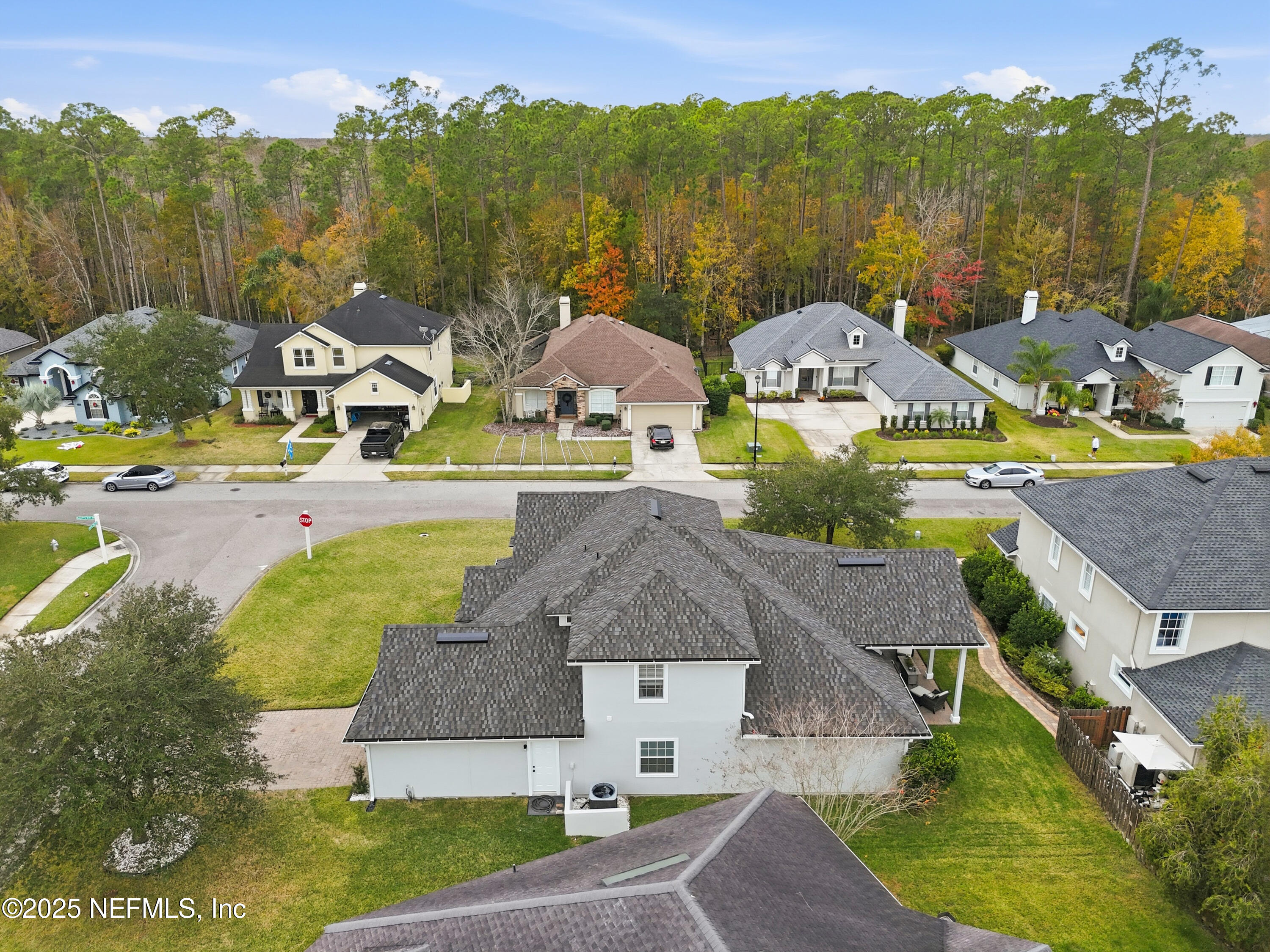 2301 Country Side Drive Fleming Island, FL 32003 - Photo 44 of 58 an aerial view of a house with garden space and street view