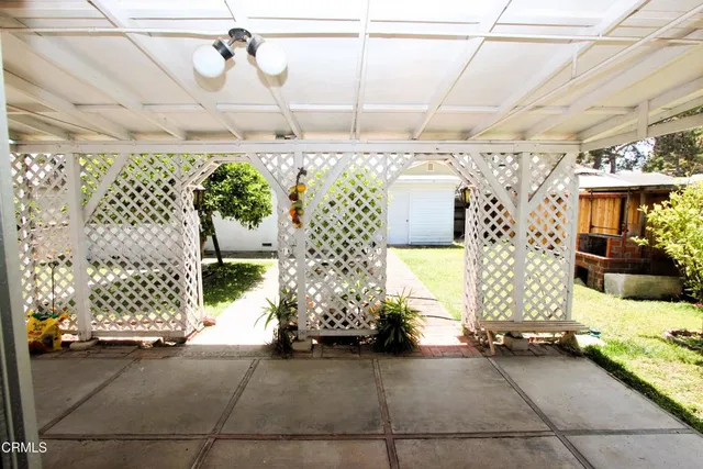 a view of a entryway door