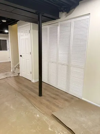 a view of empty room