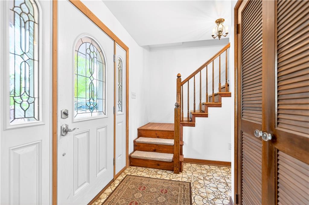 709 Vernon Drive Rostraver Township, PA 15012 - Photo 19 of 40 a view of an entryway with staircase