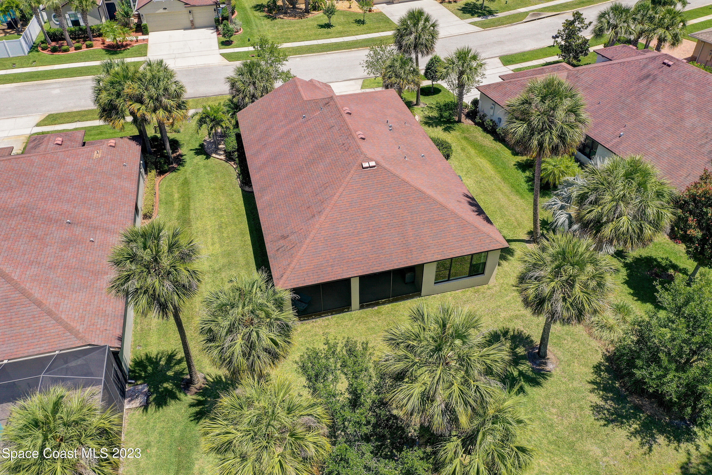 1568 Outrigger Circle Rockledge, FL 32955 - Photo 43 of 44 an aerial view of a house