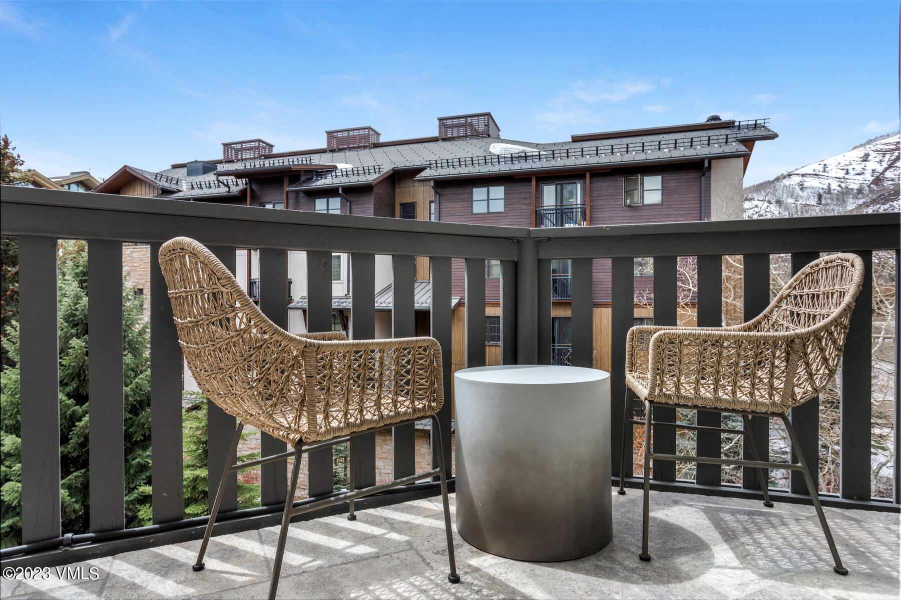 548 South Frontage Road West, Unit 408 Vail, CO 81657 - Photo 26 of 30 Patio