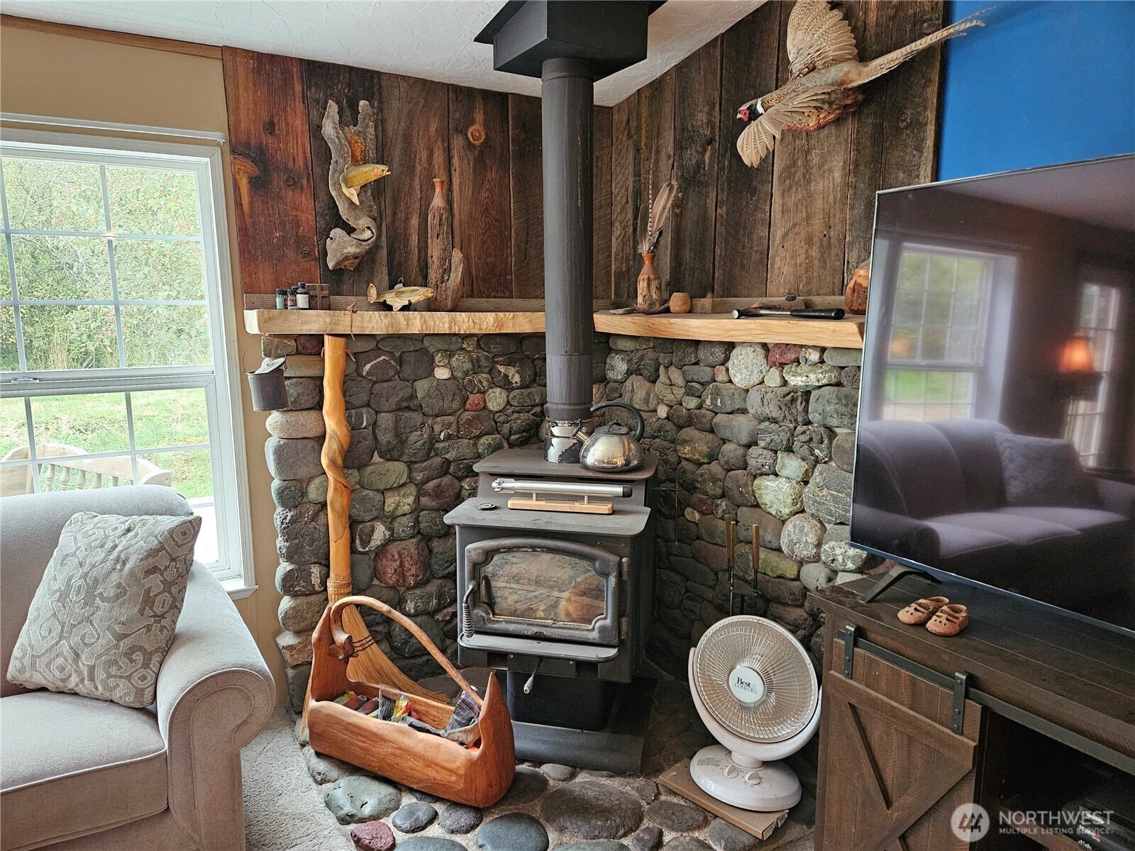 50 Leland Cut-Off Road Quilcene, WA 98376 - Photo 13 of 23 a bathroom with a toilet a sink and a mirror